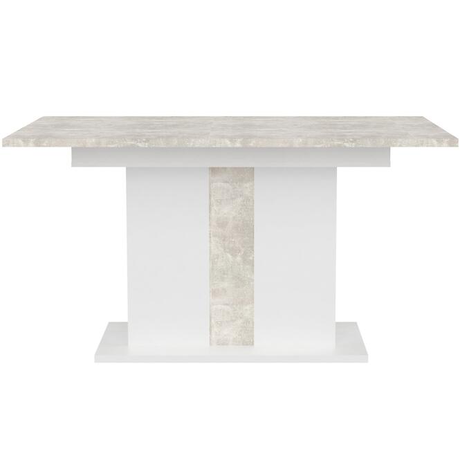 Rozkladací stôl Grays 134/174x90 cm betón/biela,4