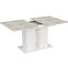 Rozkladací stôl Grays 134/174x90cm Beton/Bela,2