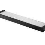 FUTURA BLACK Polička pod zrkadlo čierna 02957