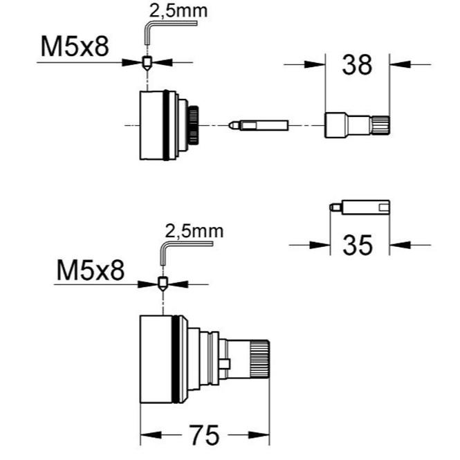 Sada rozšírení 27,5MM