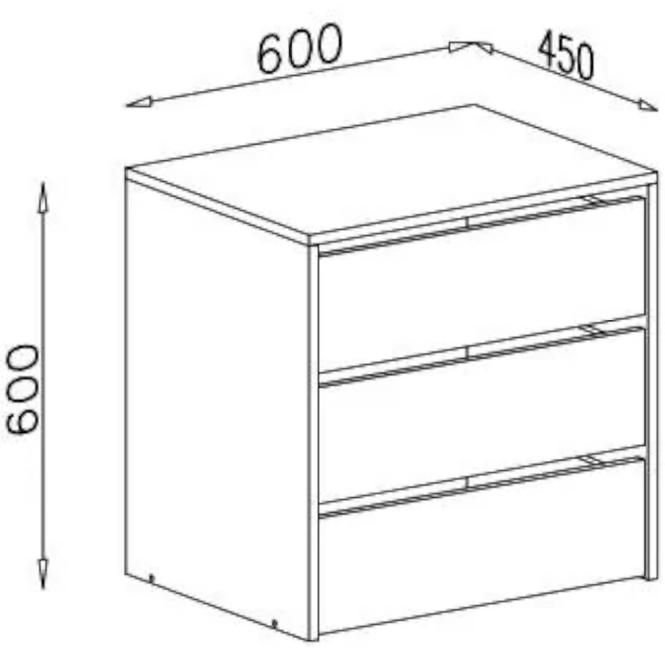 Kontajner Duca Dck Biely 250/200