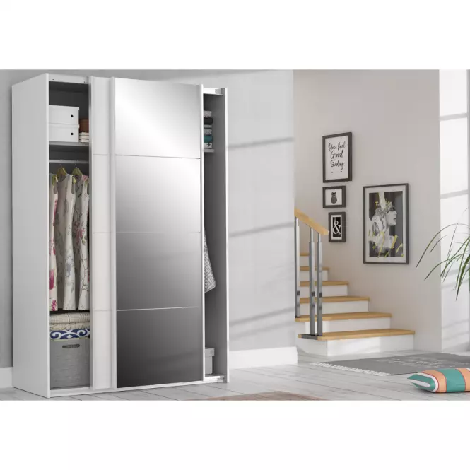 Skriňa Sapporo 120 SPRS42412-C04 Biely,5