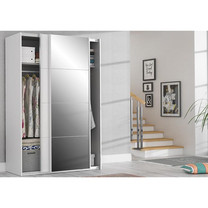 Skriňa Sapporo 120 SPRS42412-C04 Biely,5