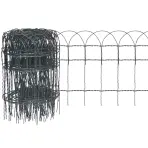Dekoračné pletivo Garden Fence 40 cm x 10 m Zn+RAL6005
