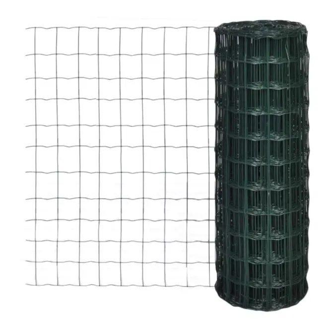 Zvárané pletivo Euro Fence 1x10 m 50x63 mm Zn+RAL6005