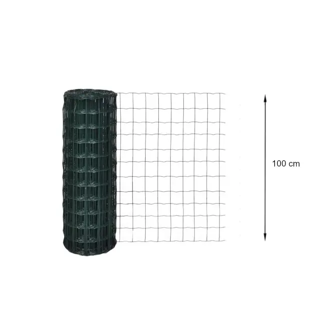 Zvárané pletivo Euro Fence 1x10 m 50x63 mm Zn+RAL6005,2
