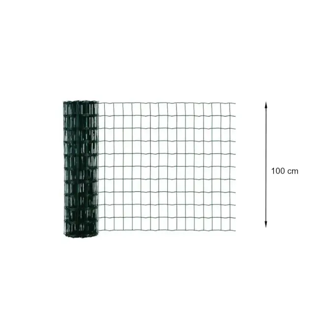 Zvárané pletivo Euro Fence 1x10 m 100x50 mm Zn+RAL6005,2