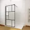 Sprchová Stena WALK-IN NOTTE 120X195 čierna,11