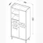 Regál  W3  Werso Riviera/Biely/Antracyt,3