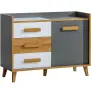 Komoda W6 Werso Riviera/Biely/Antracit