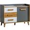Komoda W6 Werso Riviera/Biely/Antracit