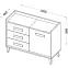 Komoda W6 Werso Riviera/Biely/Antracit,2