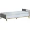 Posteľ s úložným priestorom W10 Werso Riviera/Biely/Antracyt