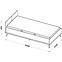 Posteľ s úložným priestorom W10 Werso Riviera/Biely/Antracyt,4