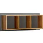 Závesný regál W12 Werso Riviera/biely/antracit