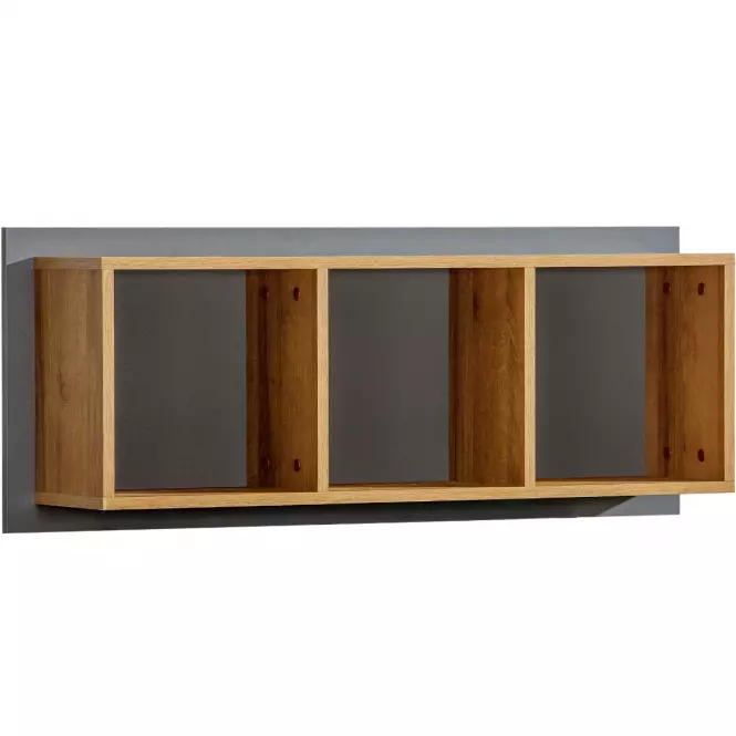 Závesný regál W12 Werso Riviera/biely/antracit