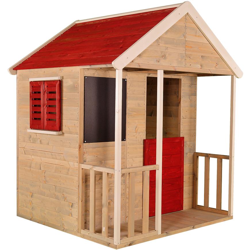 Drevený detský domček Veranda 120 cm
