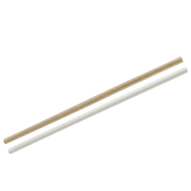 Papierové slamky 24 cm / Ø6 mm 54833