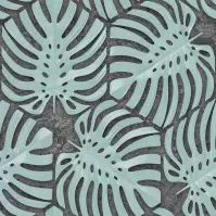 Sklenený panel 60/60 Monstera Cement-1 Esg