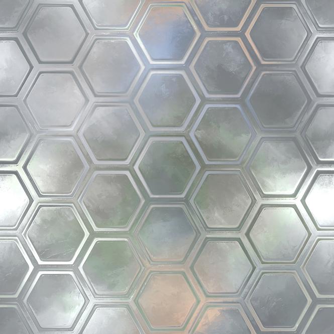 Sklenený panel 60/60 Reflex Hex Esg