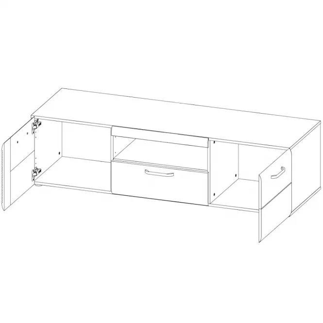 TV stolík Locarno LCRT131-N92