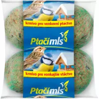 Ptačí Mls - krmivo pre vtáky, guľa 4 ks x 85 g