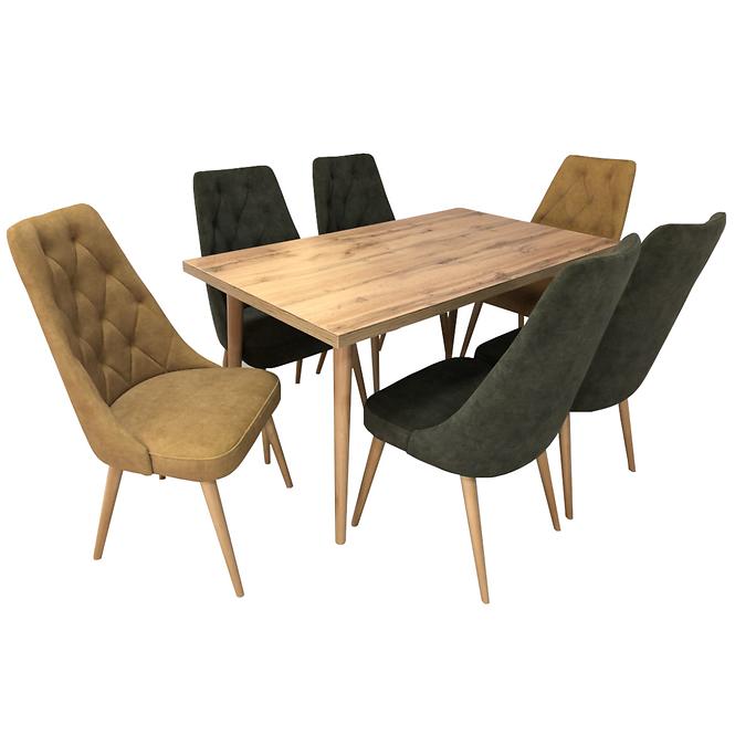 Rozkladací stôl St-02 140/180x80cm D.Wotan
