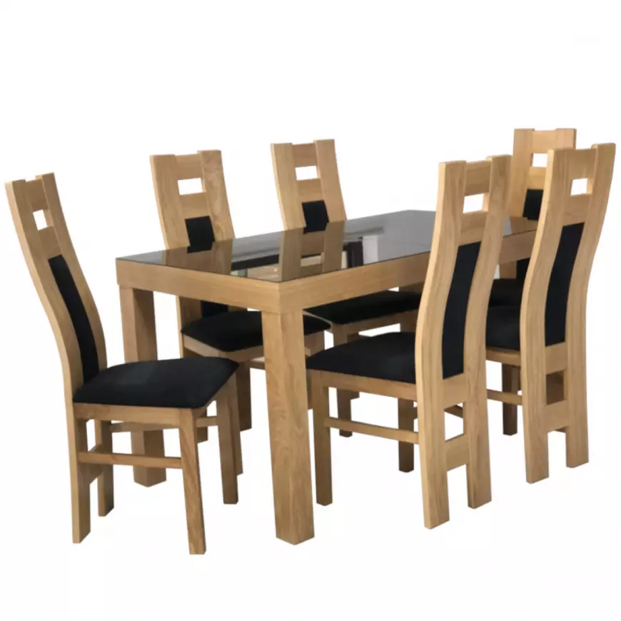 Fotografia produktu: Rozkladací stôl St-630 140/180x80cm Br-229 Lacobel