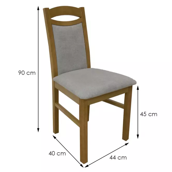 Stolička  982 D.Craft Zlatý Monolith 85,3