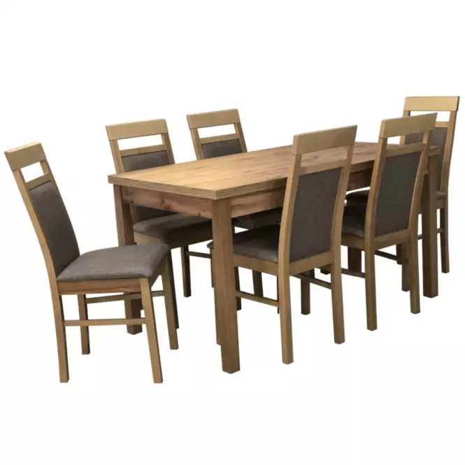 Emilia 1+6 St874 140x80+40 Wotan Kr981 Wotan Fancy96