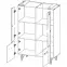 Regál Lofter 2D2P LO4,3