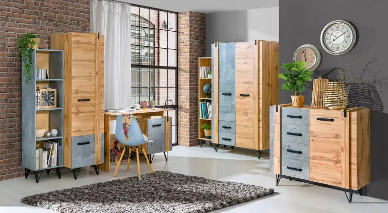 TV stolík Lofter LO7 Dub,10