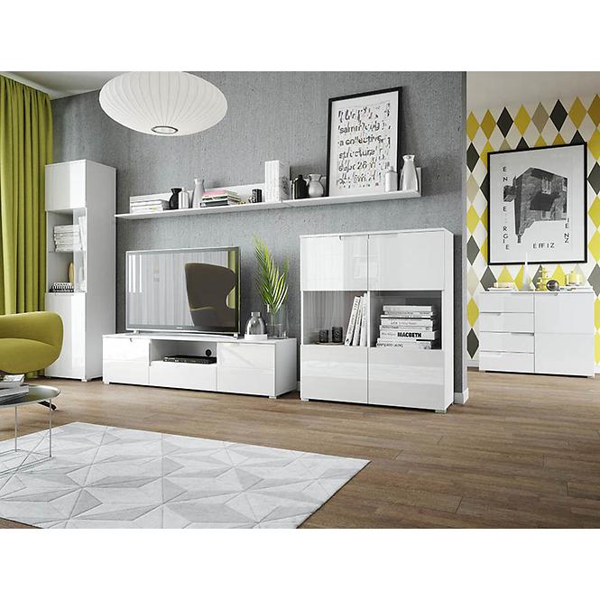 TV stolík Selene 9 Biely