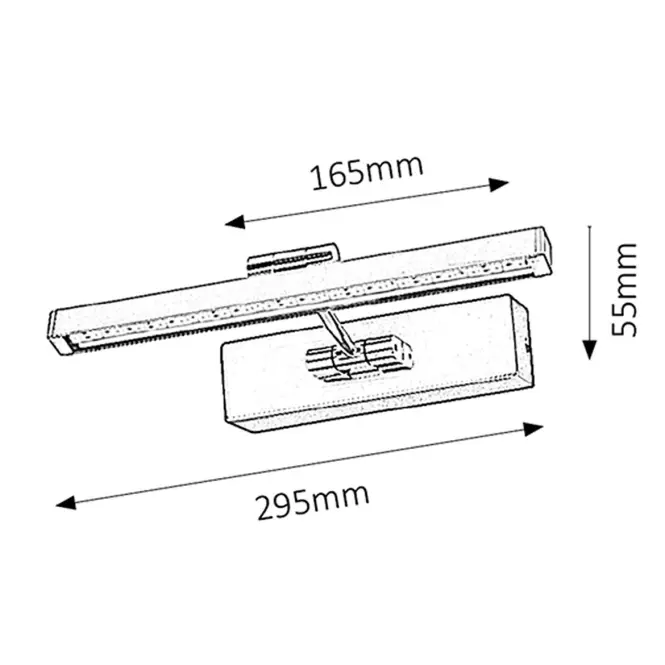 Nástenné svietidlo Picture Guard 3640 LED,3
