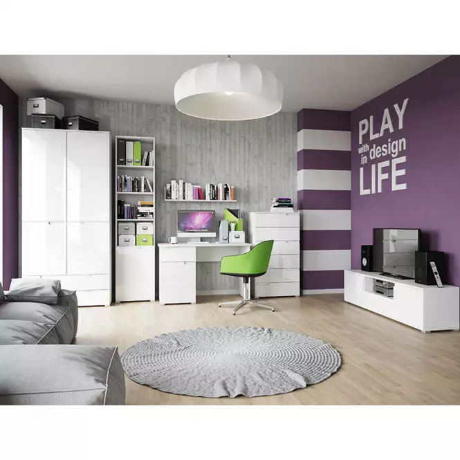Skriňa 2D Selene 22 Biely,7