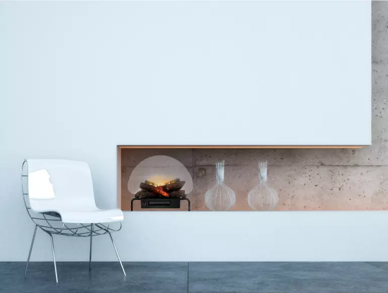 Elektrická krbová vložka Revillusion 1400W,4