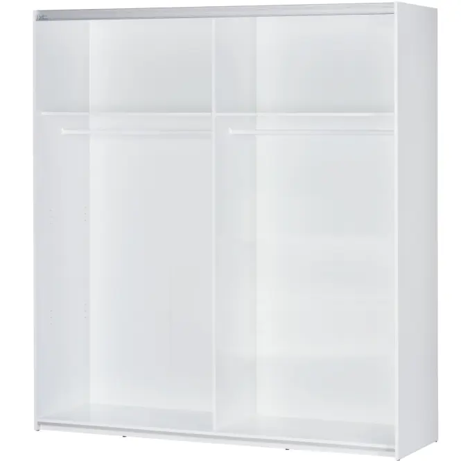 Skriňa s posuvnými dverami Wenecja 01 183cm – biela/dub sonoma,2