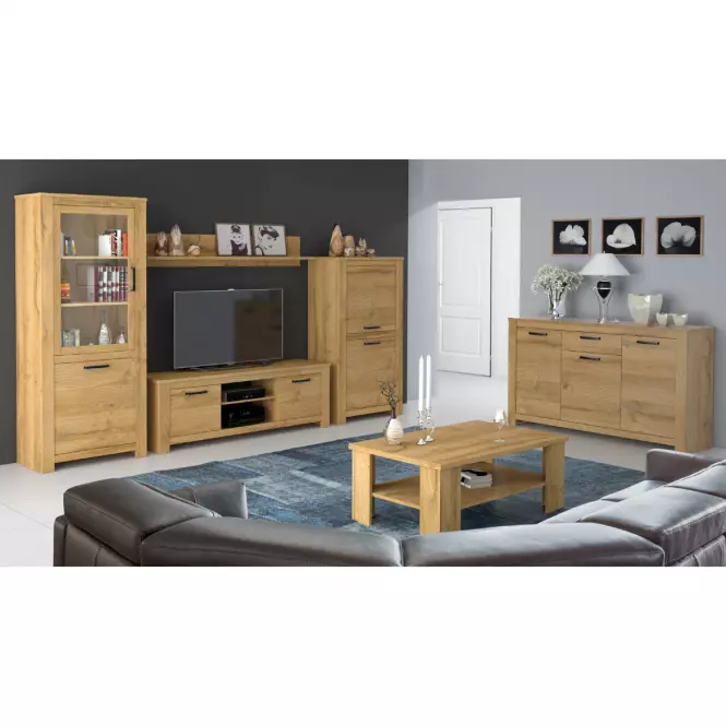 Rozkladací stôl 90/180x90 cm Staromoóny dub,11