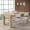 Rozkladací stôl Havanna 160/206x90 cm Staromodny dub,10