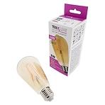 Žiarovka LED ST64 8W E27 1600K Gold Decor Filament