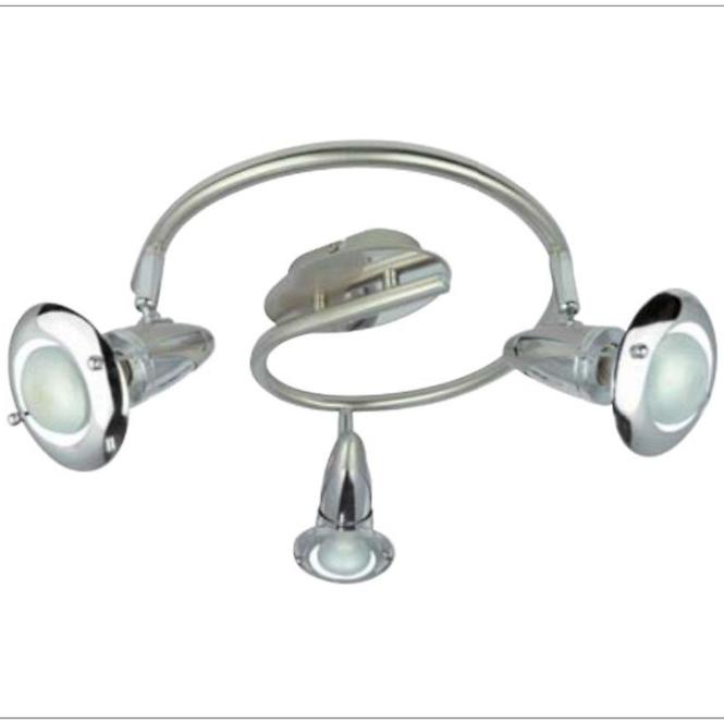 Bodové stropné svietidlo R5026D-3SP SAT chróm LS3