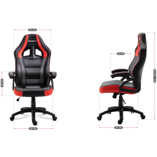 Kreslo Pre Hráča HZ-FORCE 4.2 RED,13