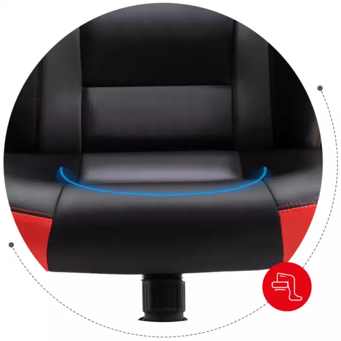 Kreslo Pre Hráča HZ-FORCE 4.2 RED