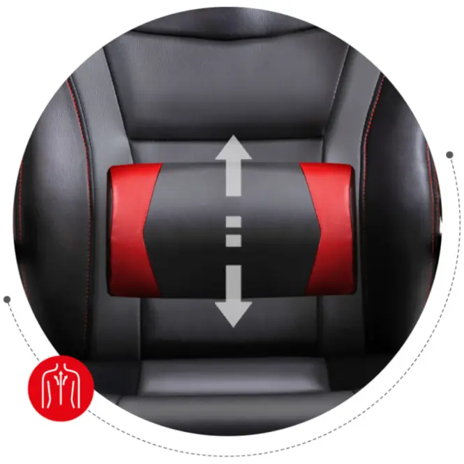 Kreslo Pre Hráča HZ-FORCE 4.2 RED,8