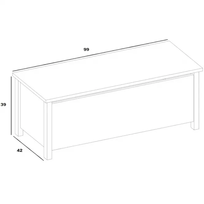Box Luna LN-10 biely/ružové