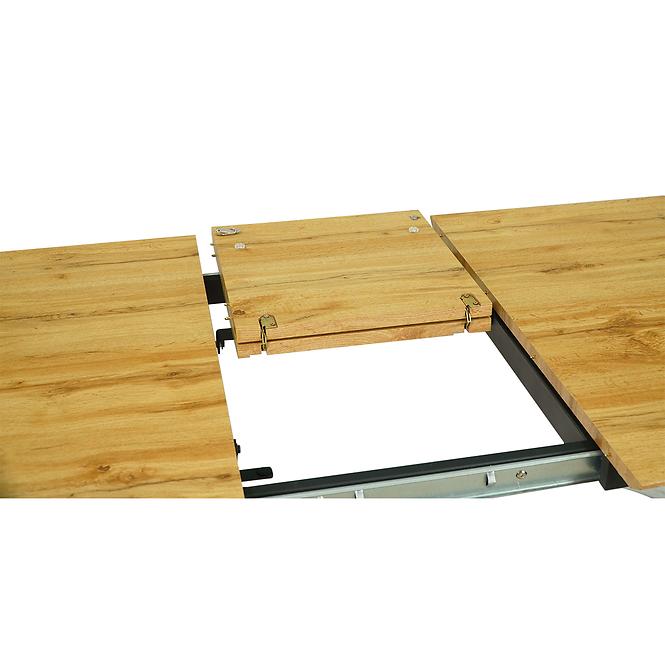 Rozkladací stôl Panama 160/200x90cm prírodný dub,3