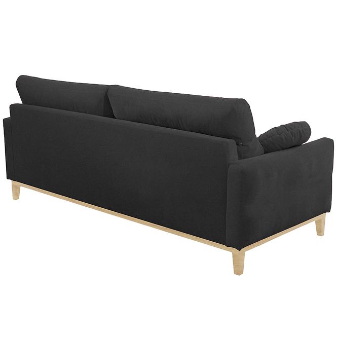 Sedacia súprava Bellano 3/2/1 Black-Kronos 7 CZ DR.natura,2