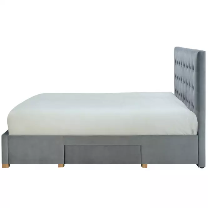 Posteľ Elsa CFF007-2 grey 160/200