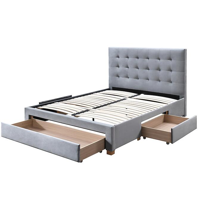 Posteľ Elsa CFF007-2 grey 160/200