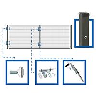 Sada dvojkrídlová brána 4 x 1,5m WGBRA-T000298